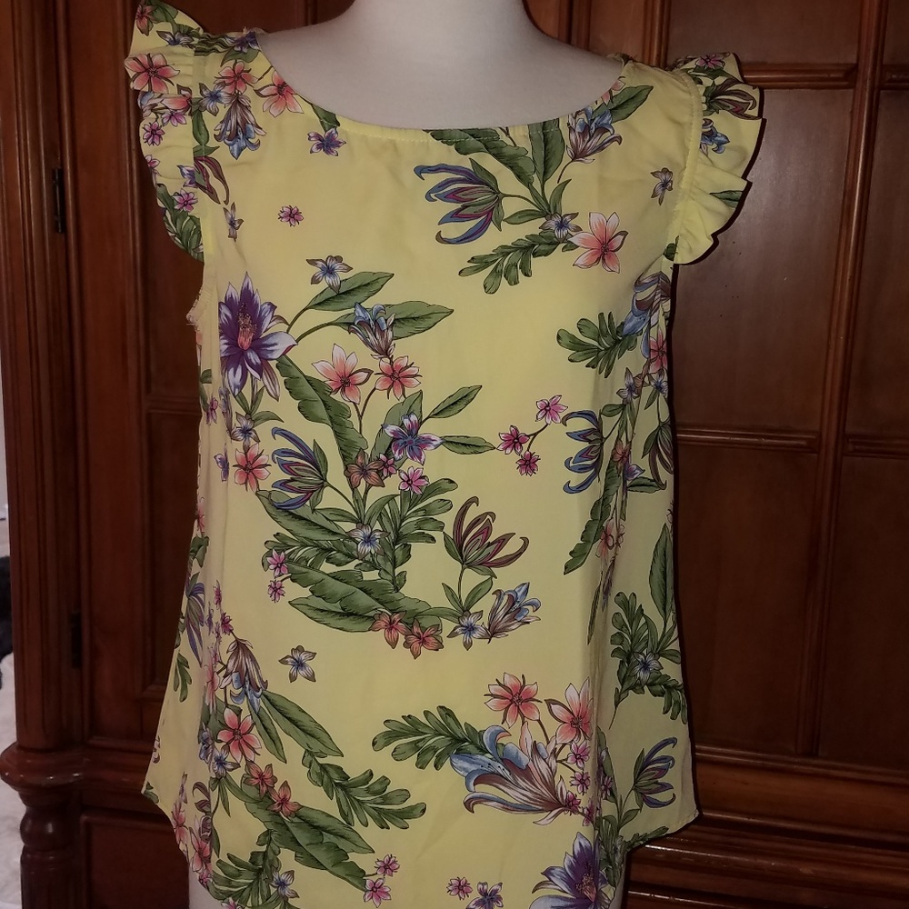 Westmoon flutter sleeve summer top